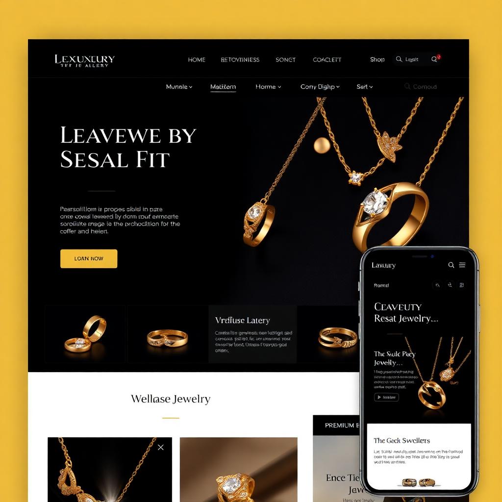 Aurora Gold — Jewelry store — e-commerce