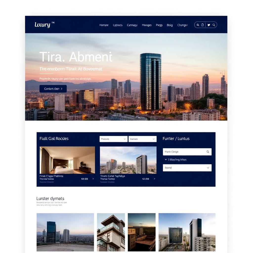 Tirana Living — Real estate — Tirana, Albania